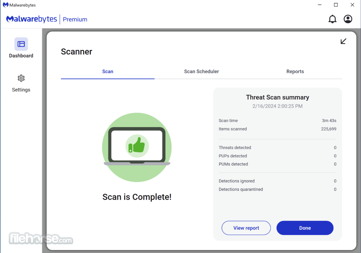 Malwarebytes Premium 畫面截圖 3