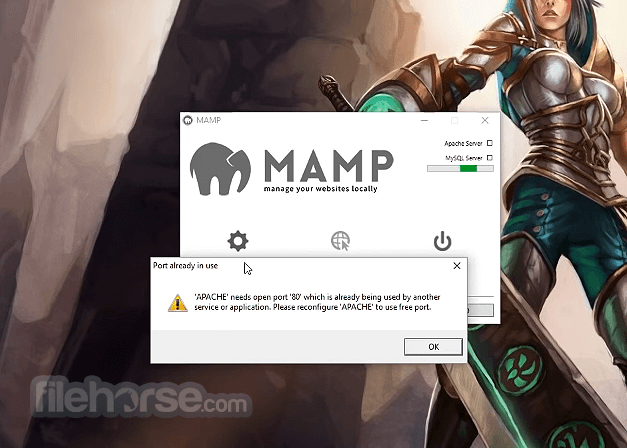 MAMP 畫面截圖 2