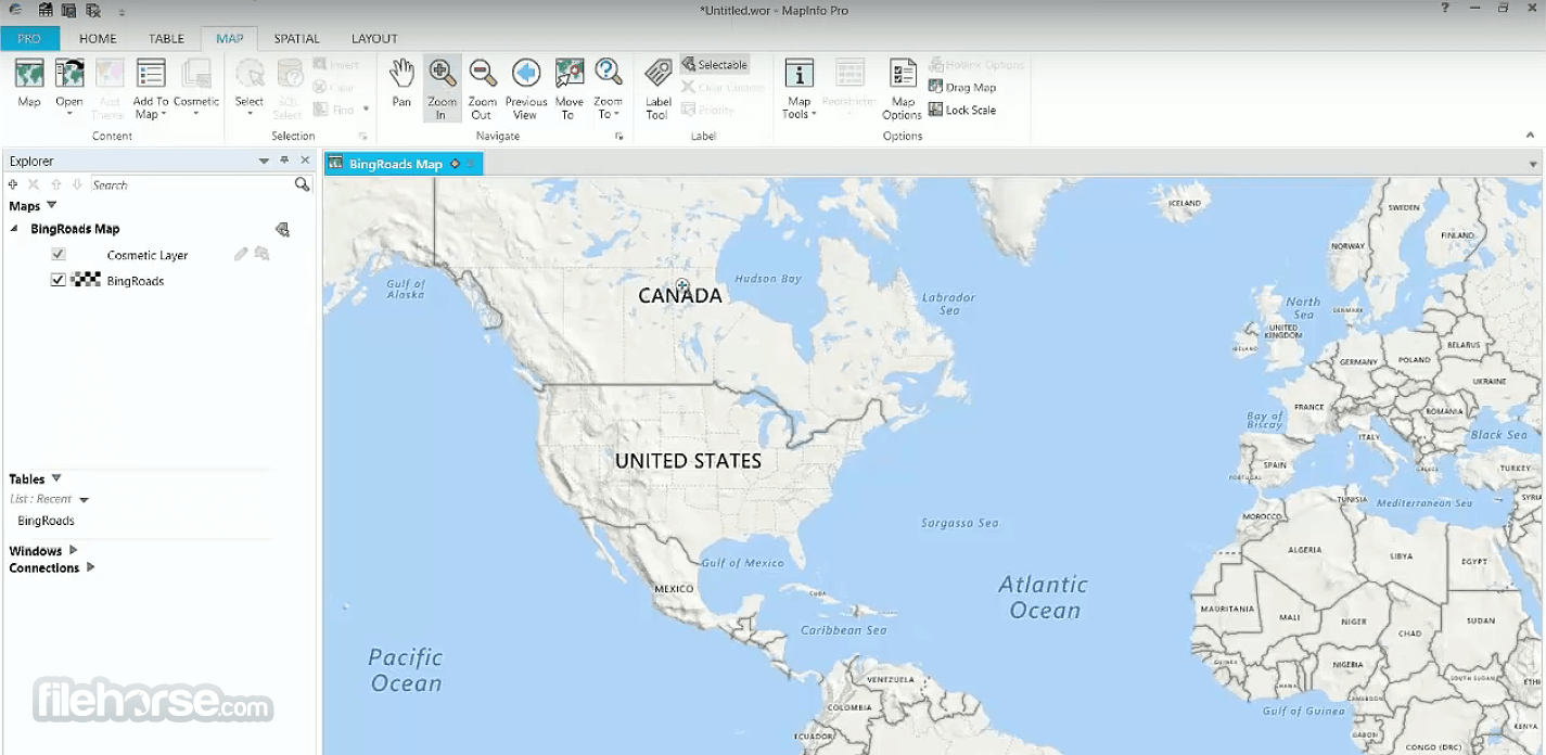 MapInfo Pro 畫面截圖 1