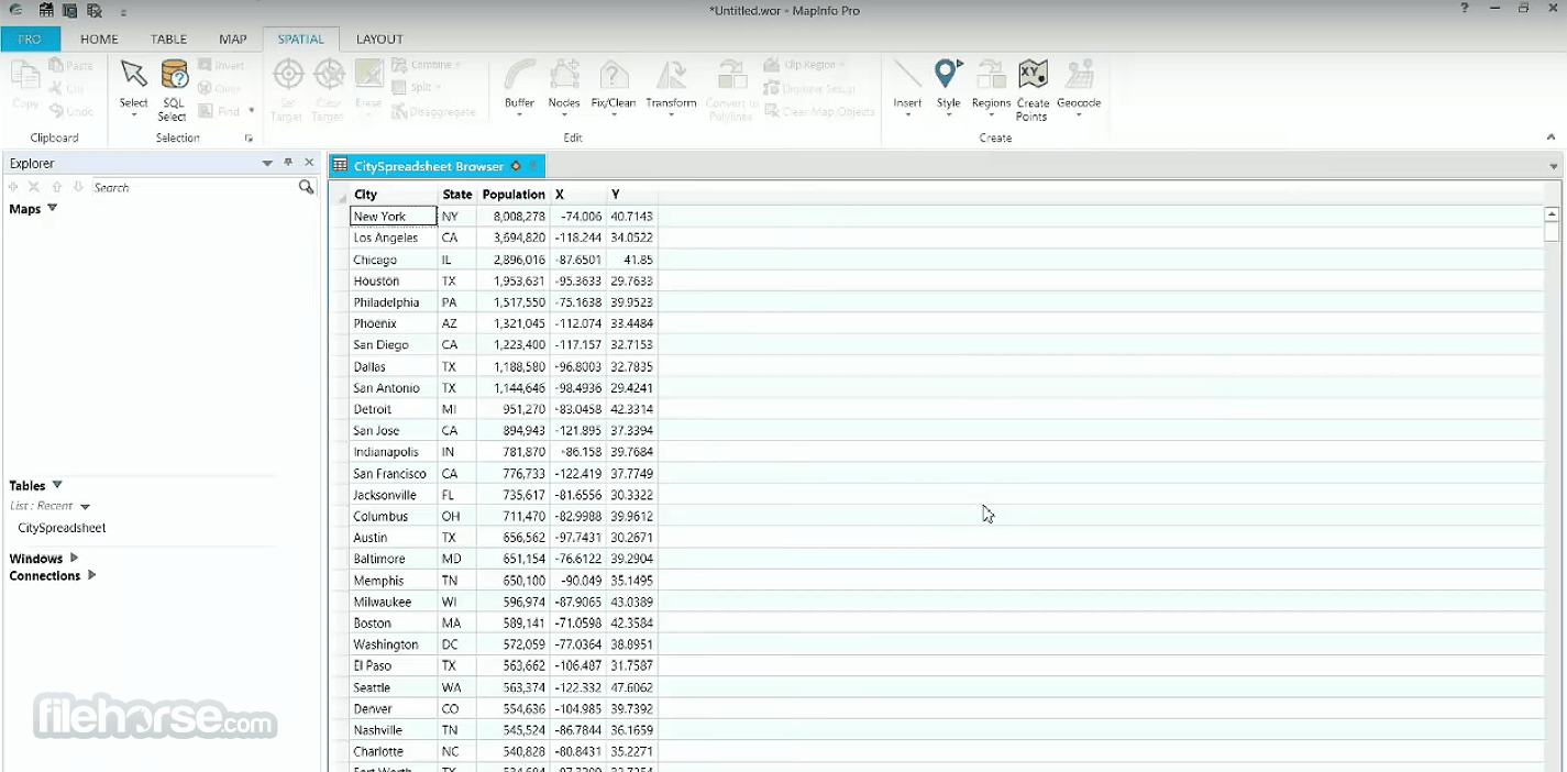 MapInfo Pro 畫面截圖 3