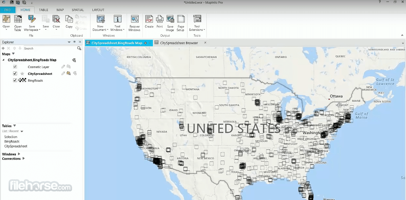 MapInfo Pro 畫面截圖 4