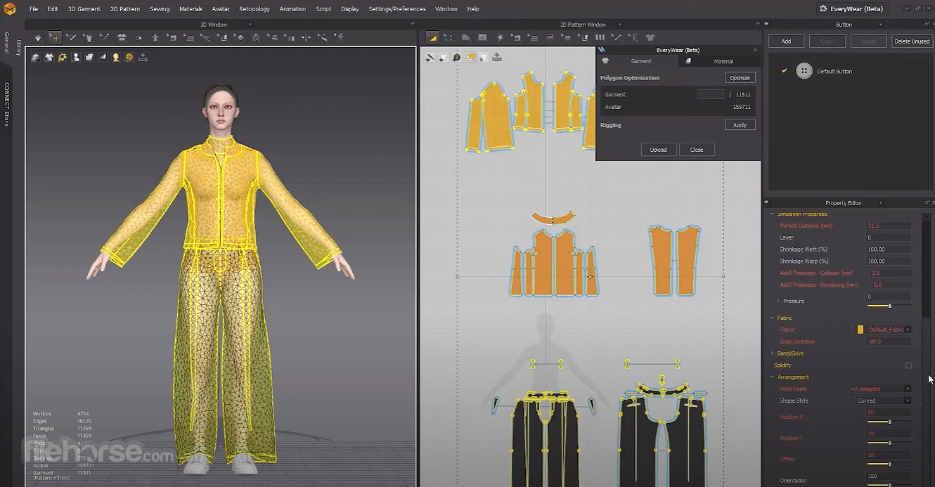 Marvelous Designer 畫面截圖 1