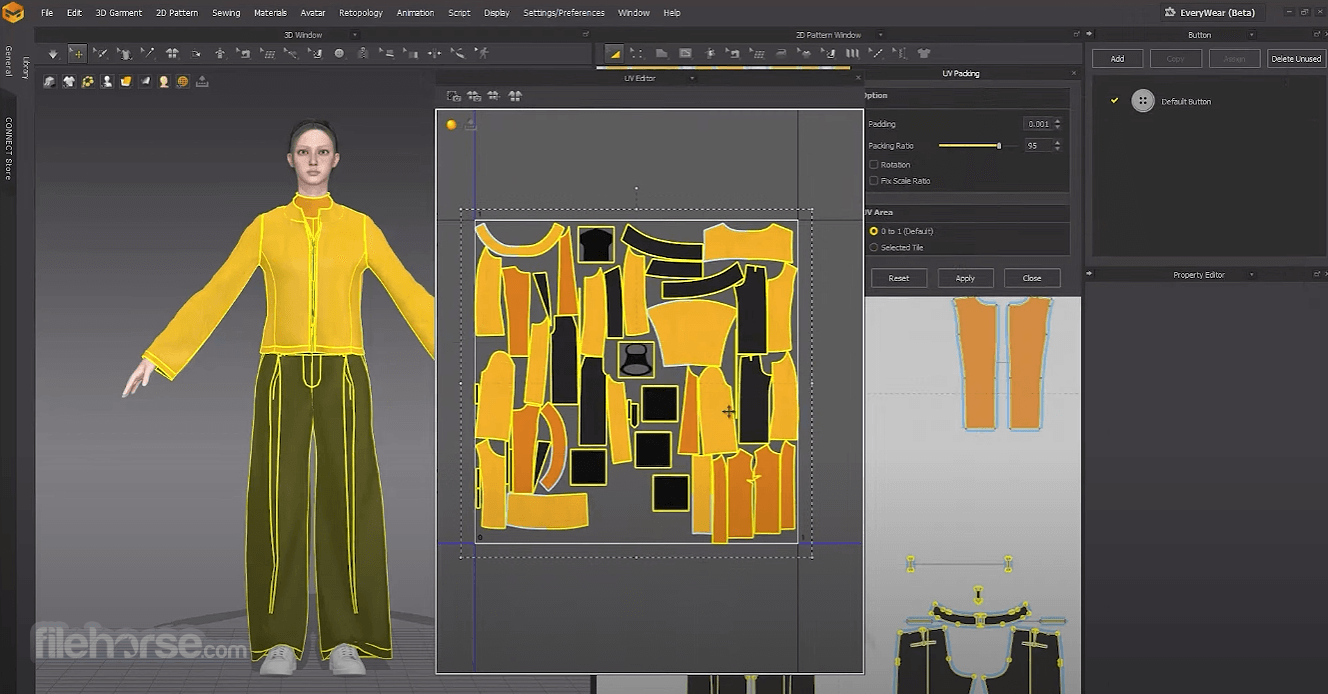 Marvelous Designer 畫面截圖 4