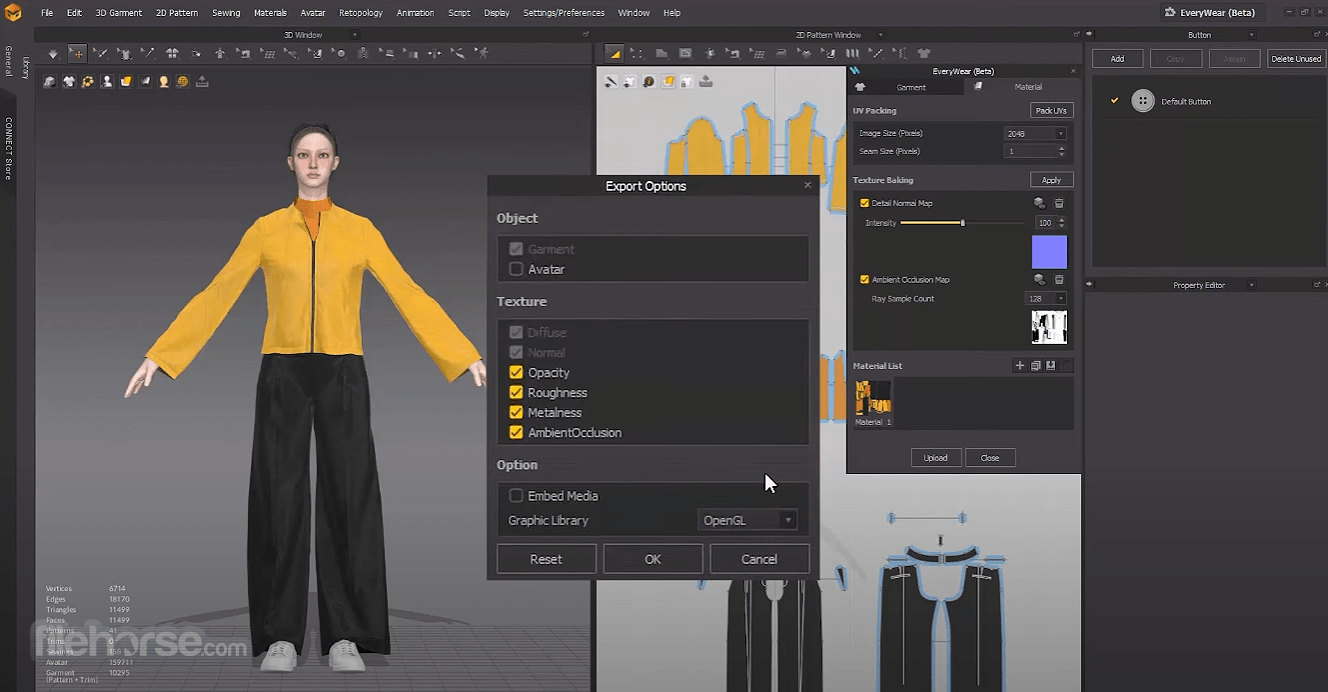 Marvelous Designer 畫面截圖 5
