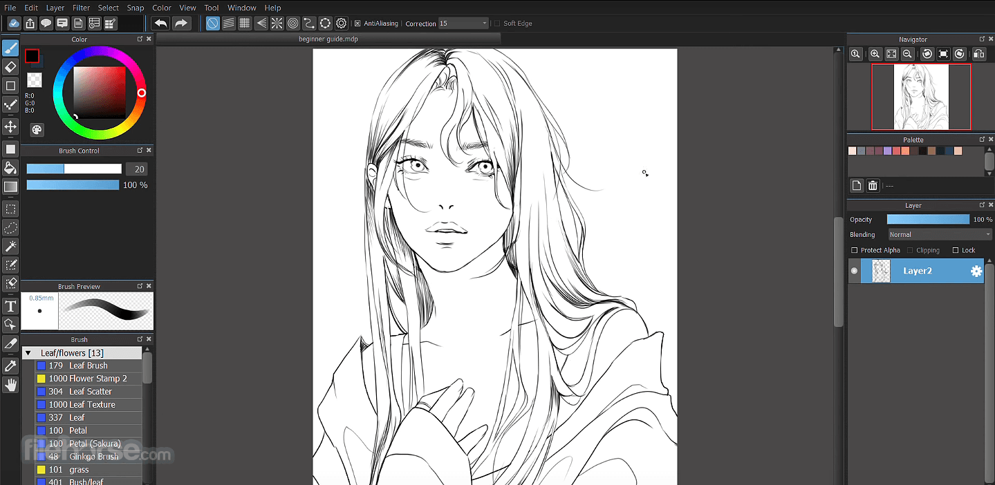 MediBang Paint Pro 畫面截圖 1
