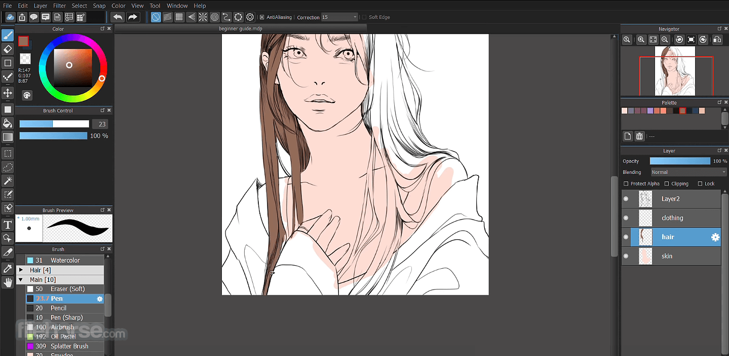 MediBang Paint Pro 畫面截圖 2
