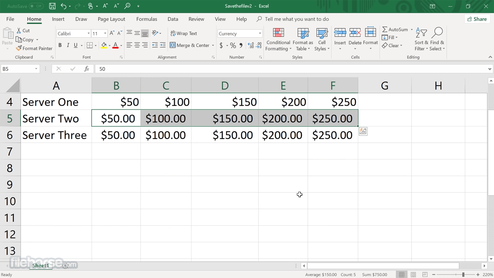 Microsoft Excel 畫面截圖 1
