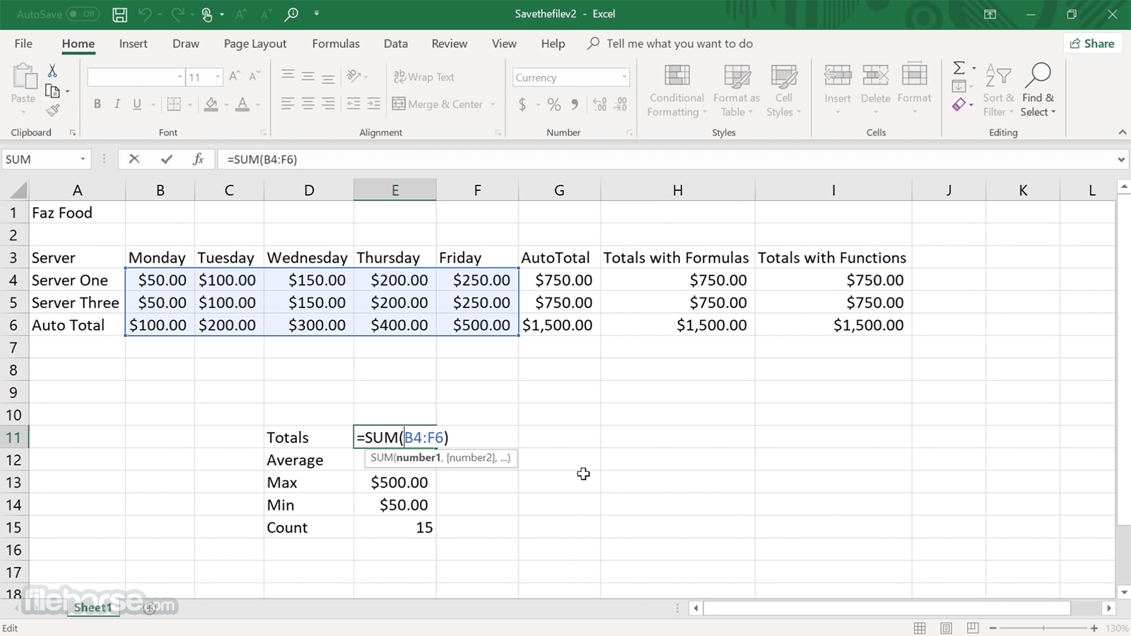Microsoft Excel 畫面截圖 2