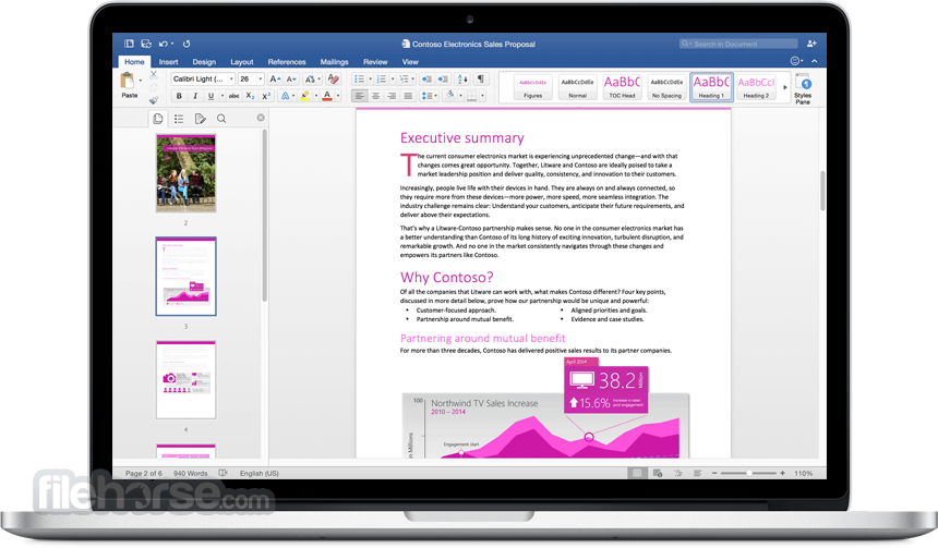 Microsoft Office 2016 畫面截圖 1