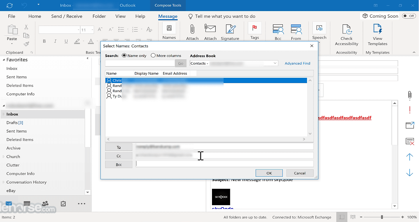Microsoft Outlook 畫面截圖 4
