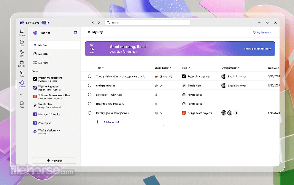 Microsoft Planner 畫面截圖 3