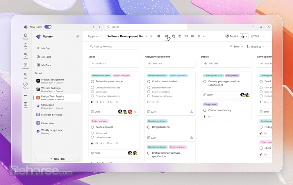 Microsoft Planner 畫面截圖 4