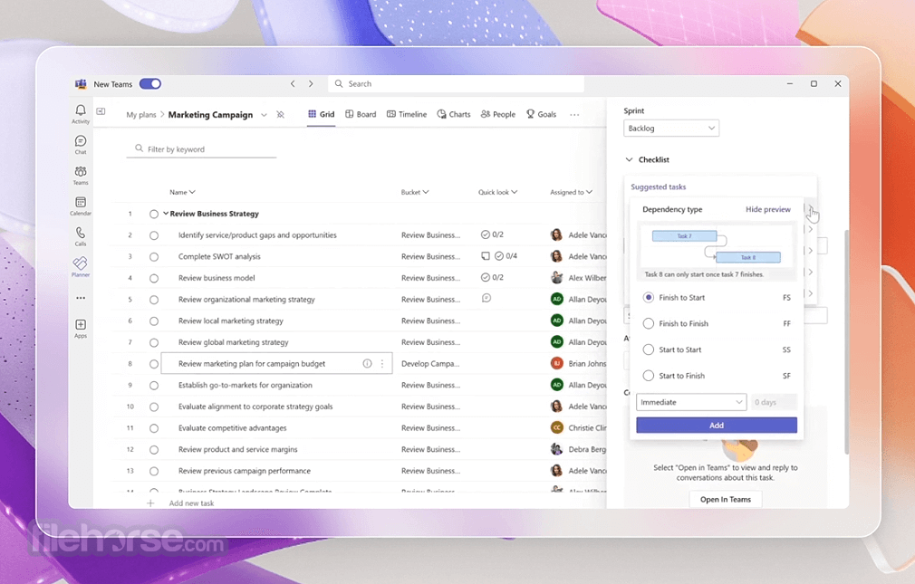 Microsoft Planner 畫面截圖 5