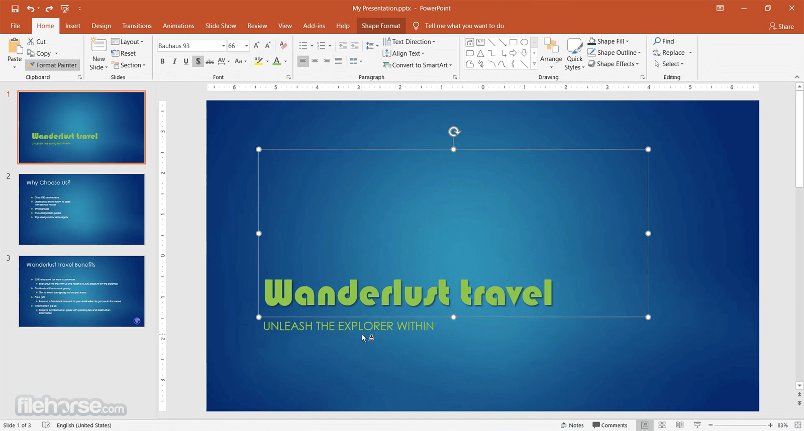 Microsoft PowerPoint 畫面截圖 1
