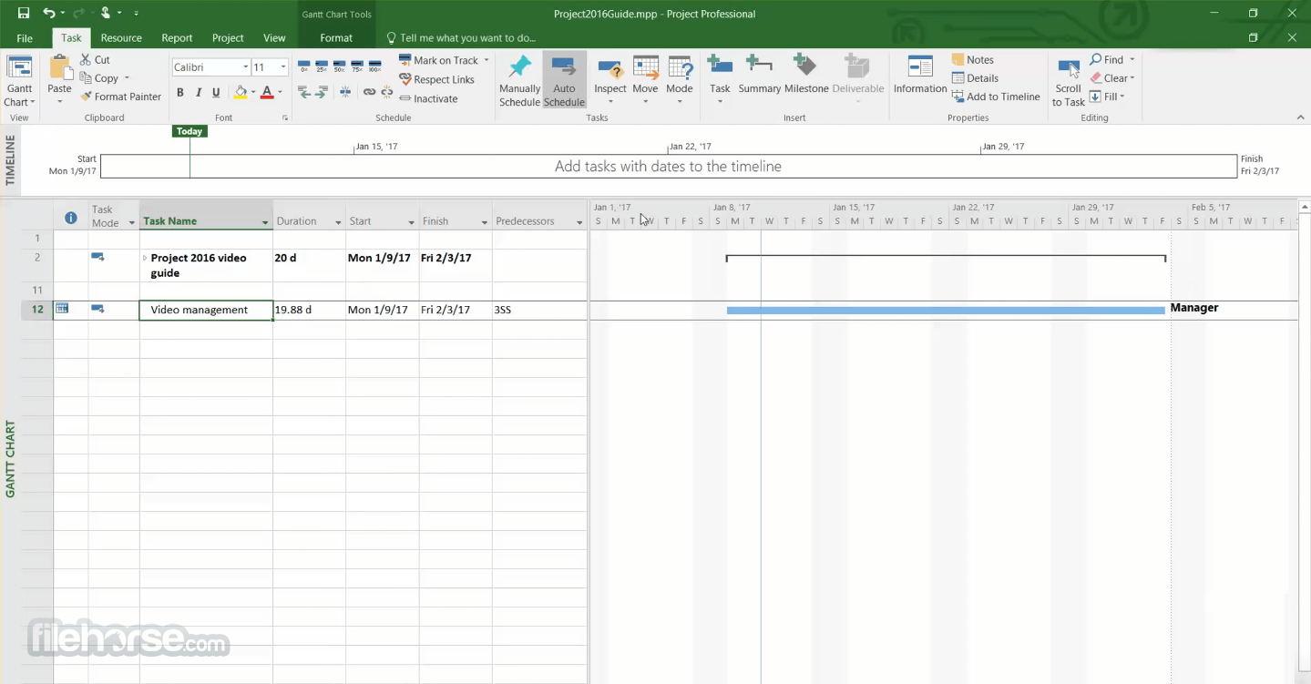 Microsoft Project 畫面截圖 1