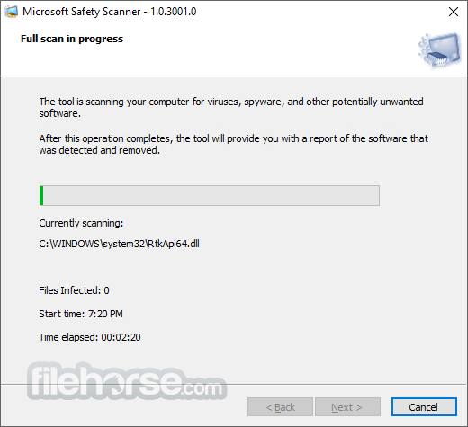 Microsoft Safety Scanner 1.457.130.0 (64-bit) 畫面截圖 2
