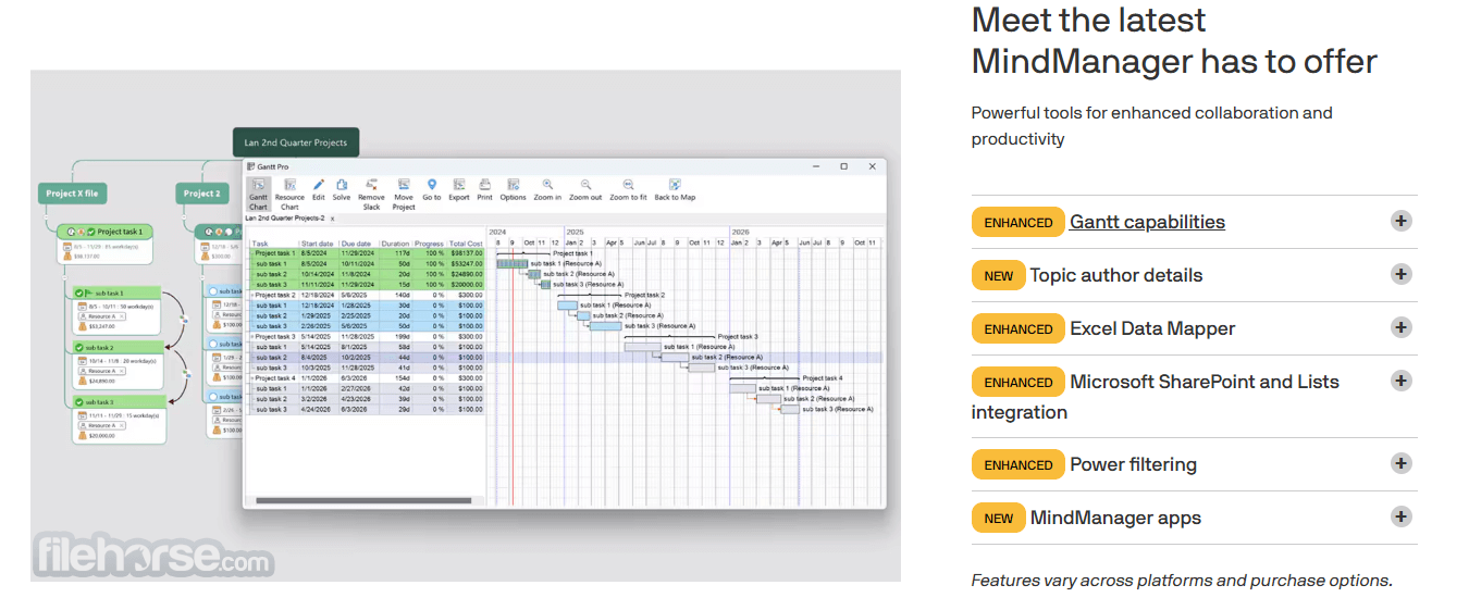 MindManager 2025 畫面截圖 2