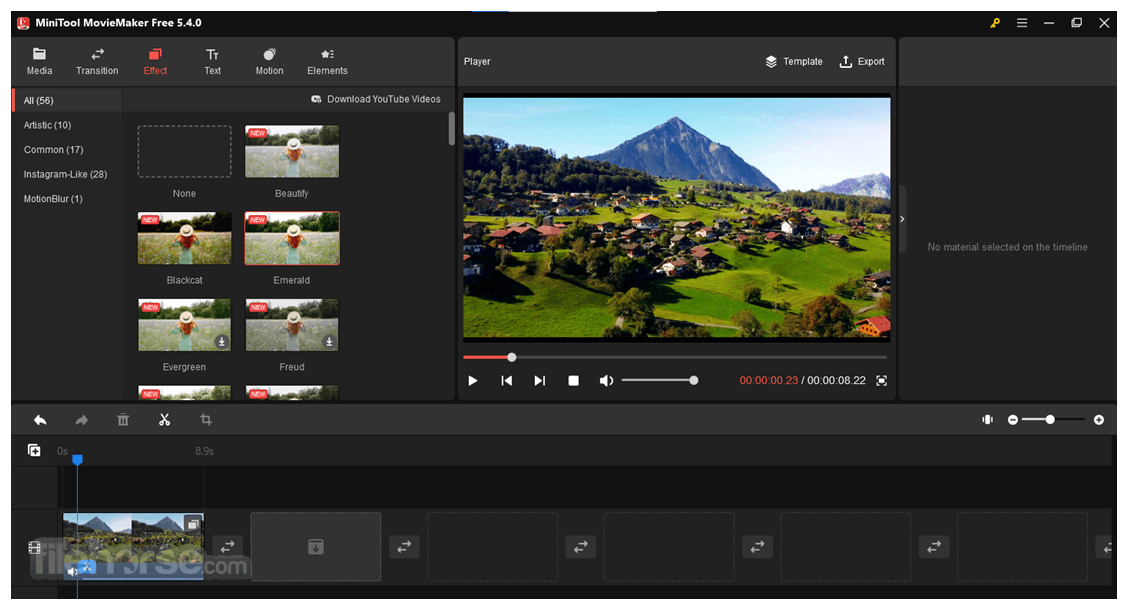 MiniTool MovieMaker 畫面截圖 1