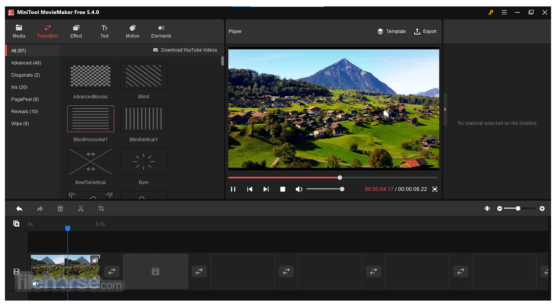 MiniTool MovieMaker 畫面截圖 2