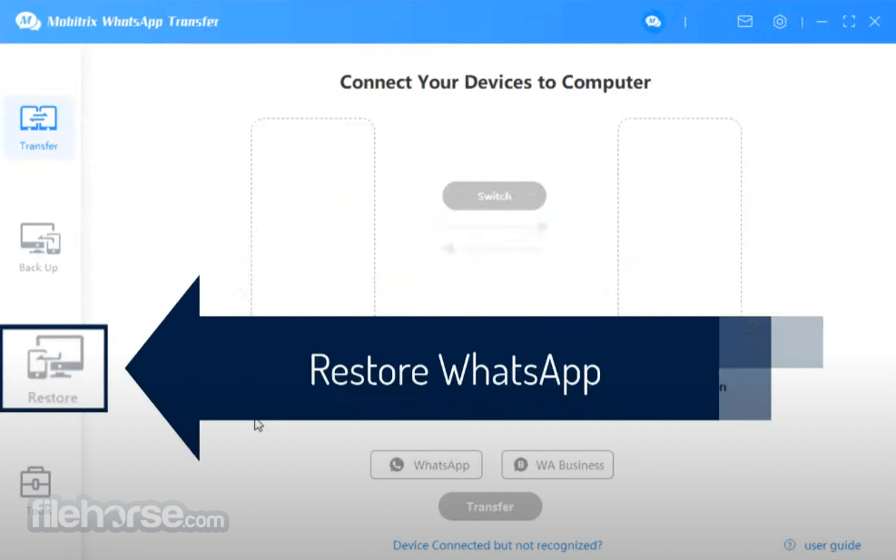 Mobitrix WhatsApp Transfer 畫面截圖 3