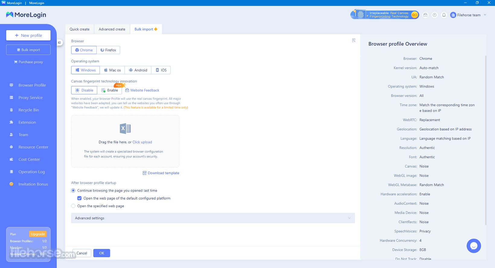 MoreLogin - Browser for multi-accounting 畫面截圖 2