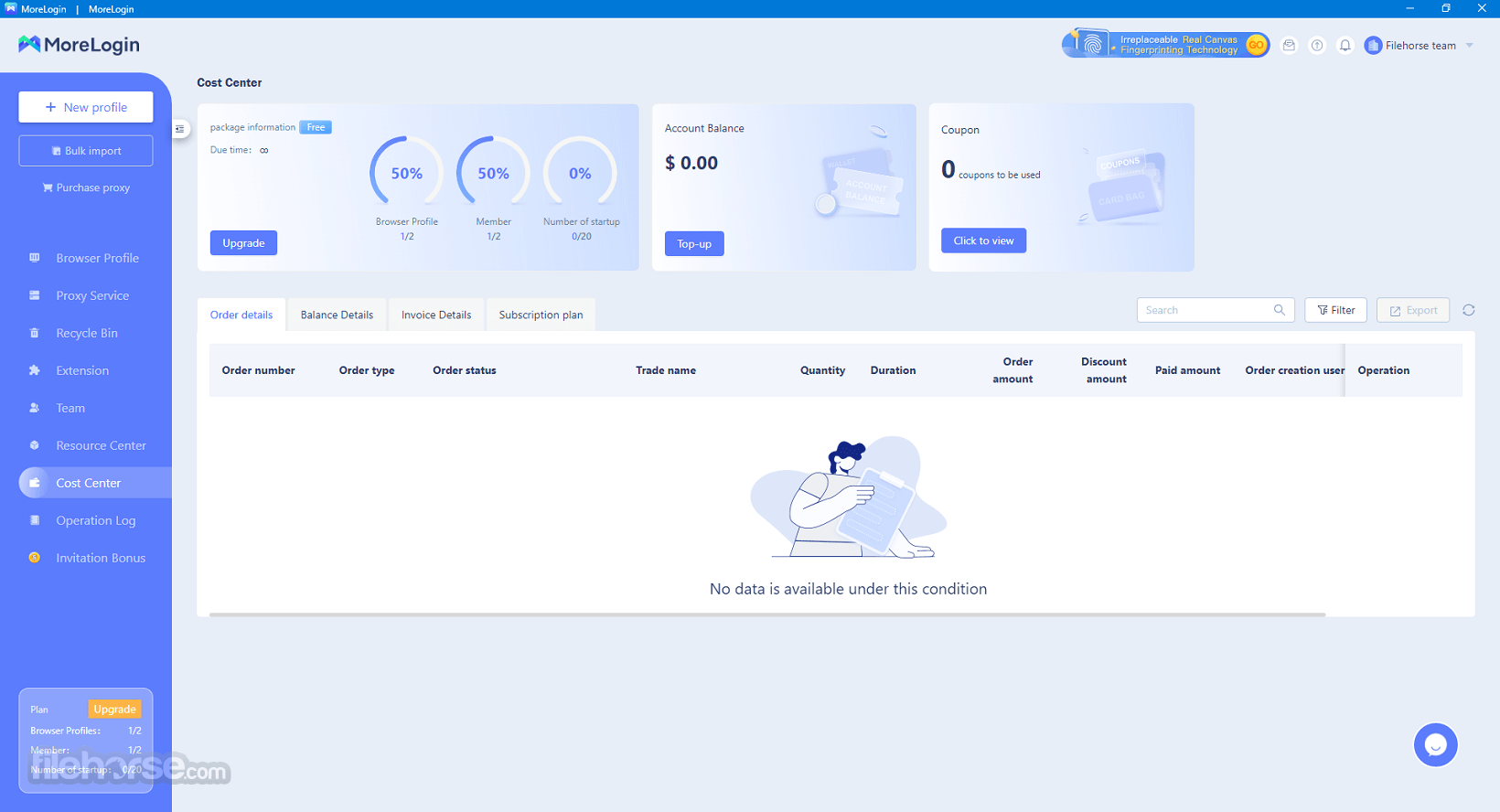 MoreLogin - Browser for multi-accounting 畫面截圖 3