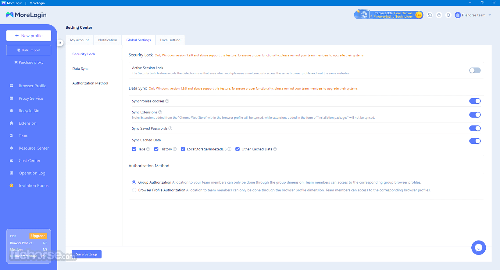MoreLogin - Browser for multi-accounting 畫面截圖 4
