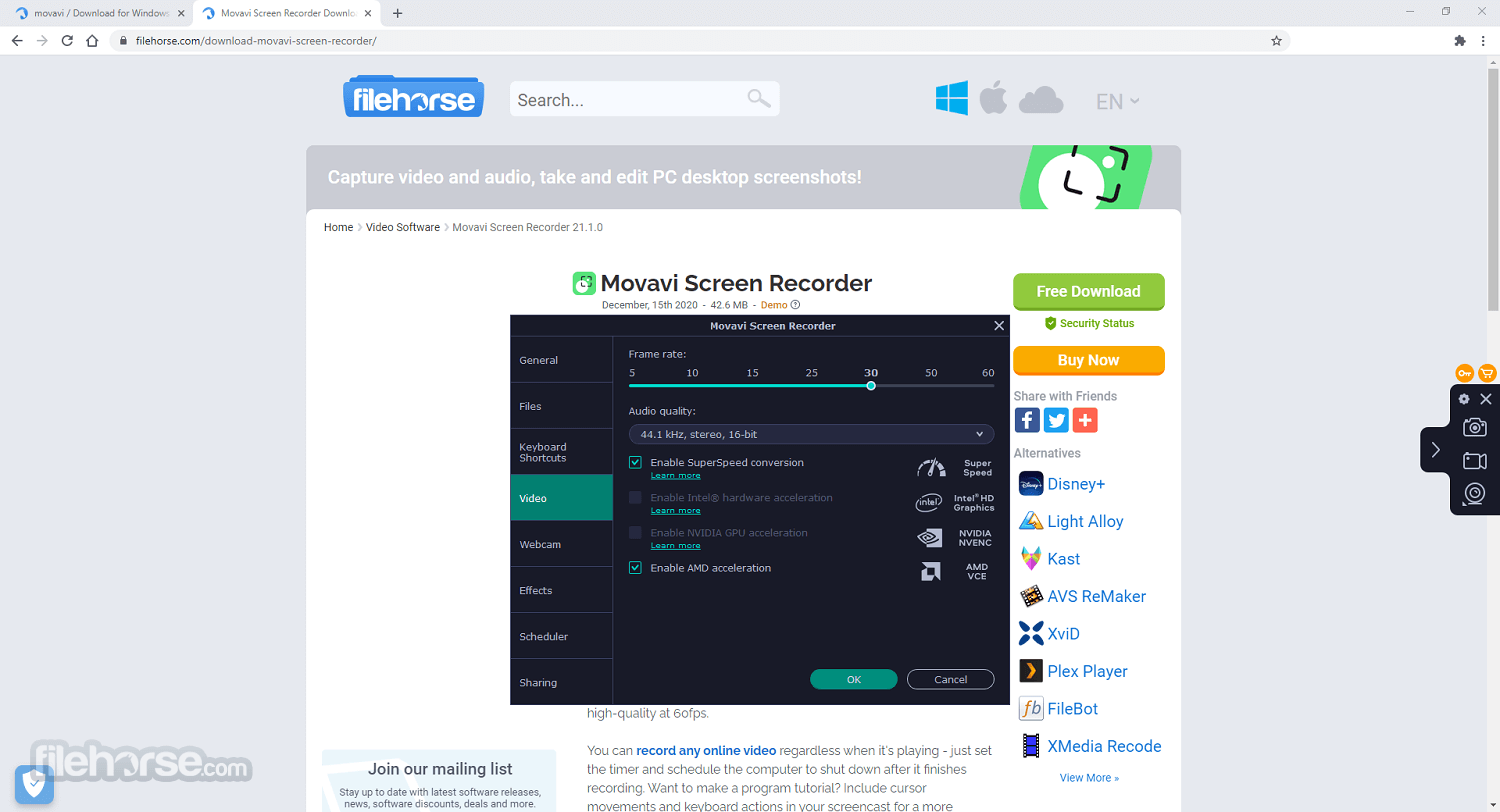 Movavi Screen Recorder 畫面截圖 5