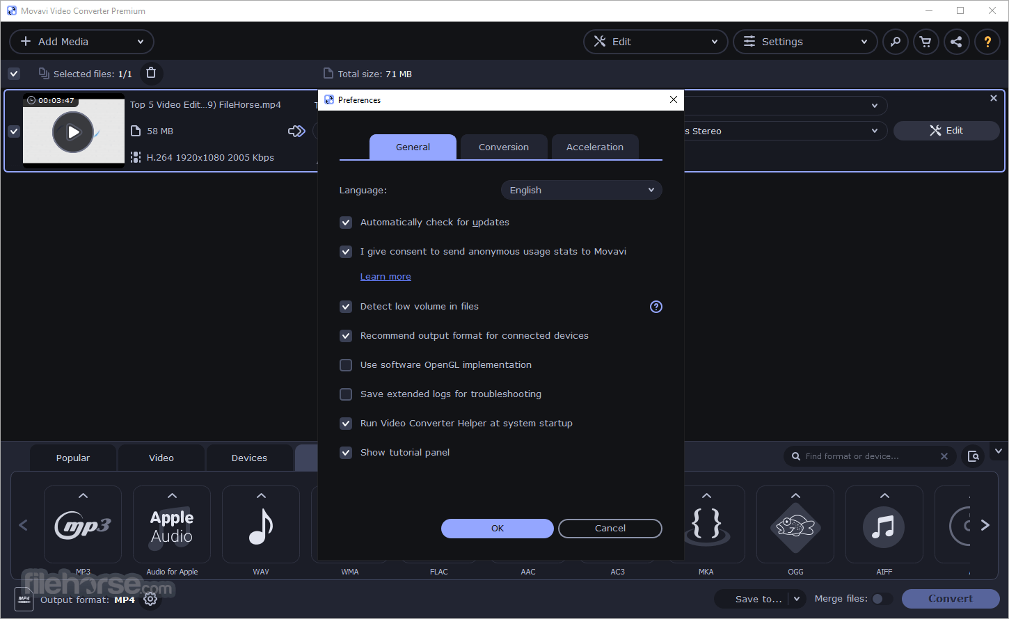Movavi Video Converter 畫面截圖 5