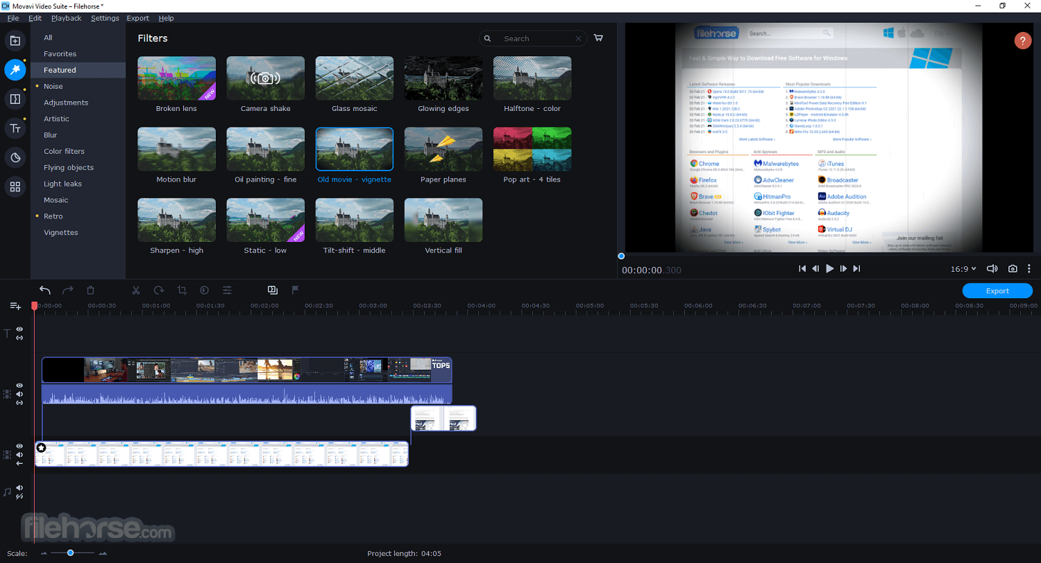 Movavi Video Suite 2026 畫面截圖 3