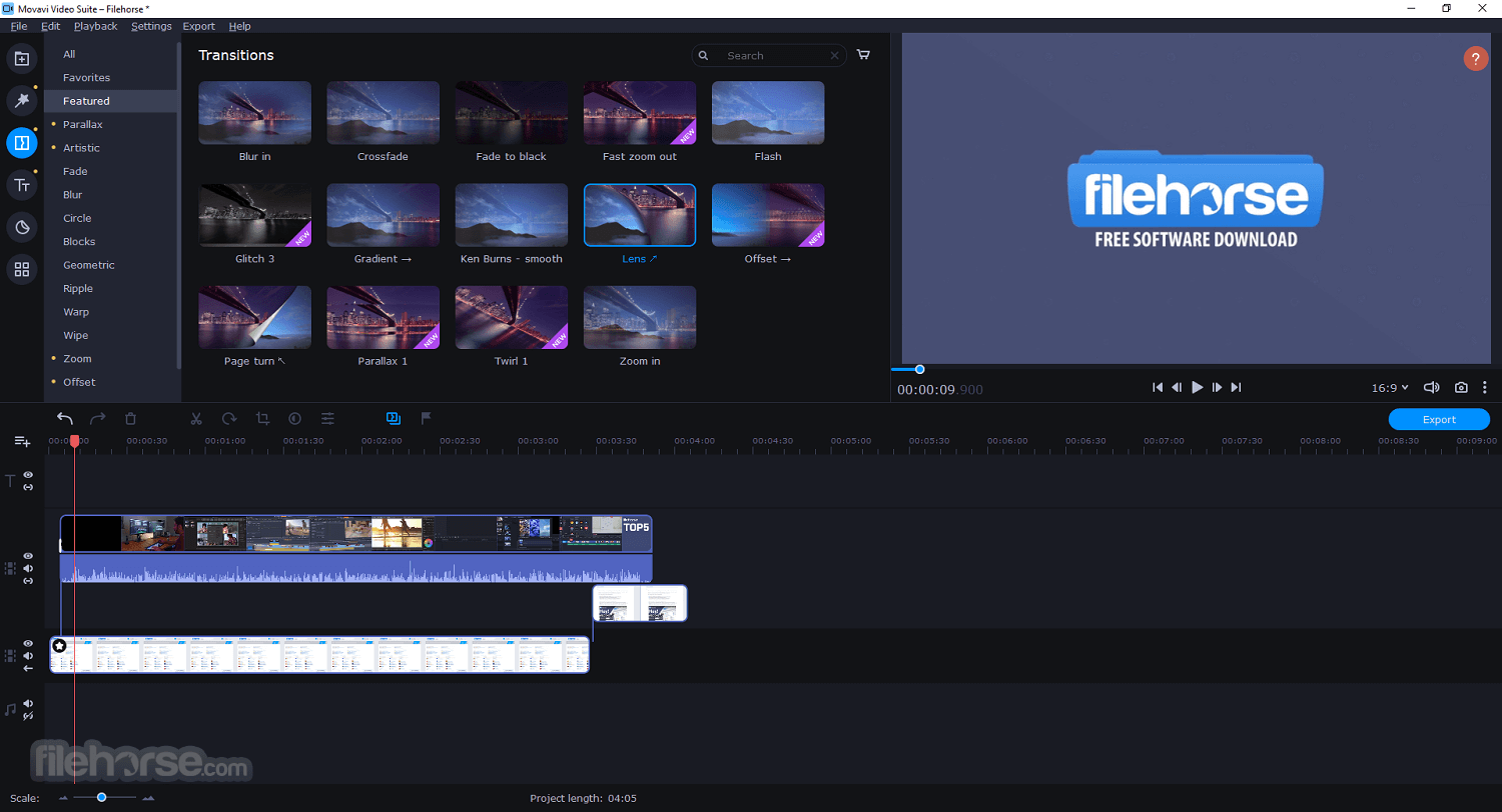 Movavi Video Suite 2026 畫面截圖 4