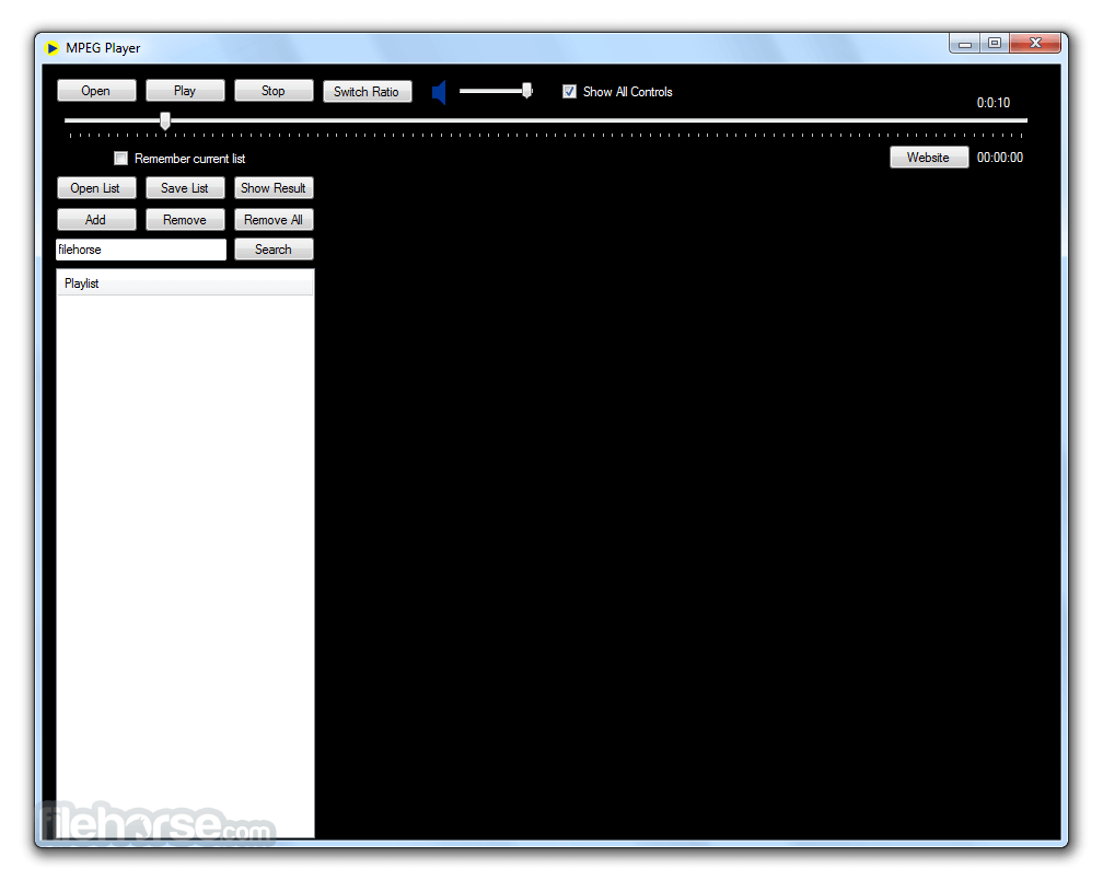 MPEG Player 畫面截圖 1