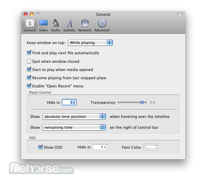 MPlayerX 1.1.4 Build 畫面截圖 4