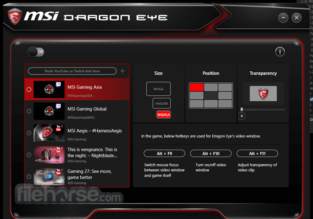 MSI Gaming APP 畫面截圖 5