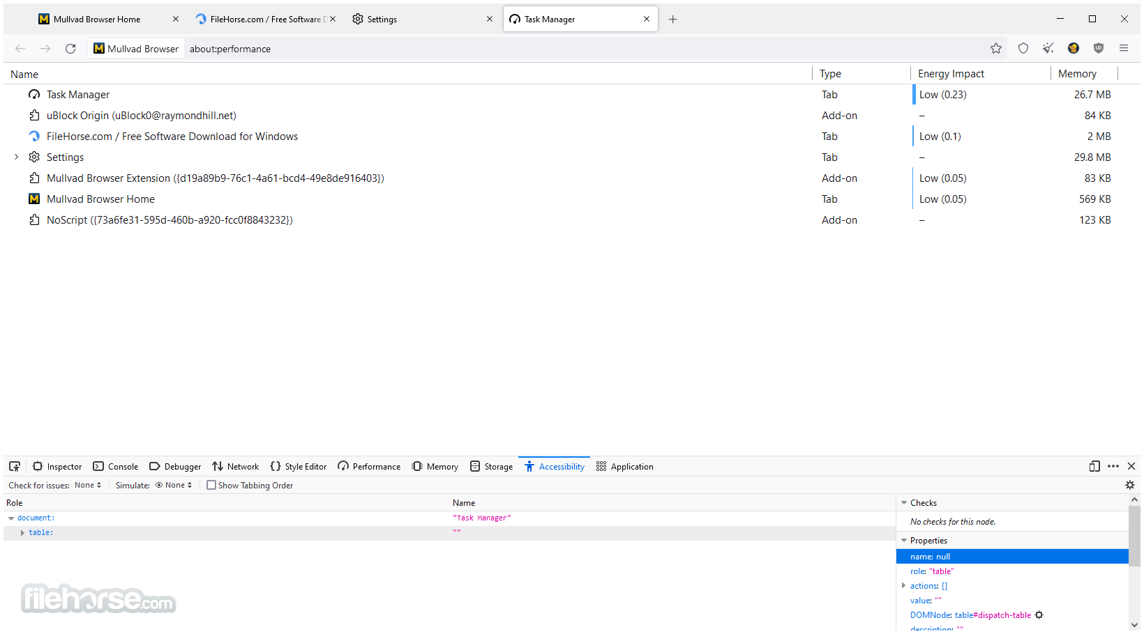 Mullvad Browser 畫面截圖 5