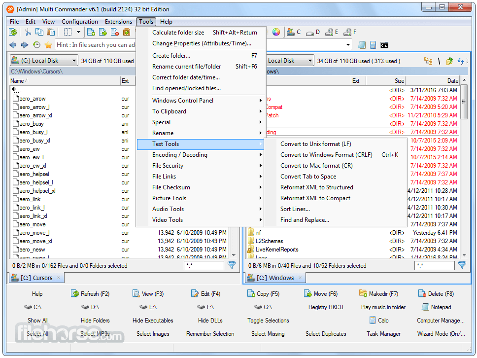 Multi Commander 16.1.0 Build 3200 (64-bit) 畫面截圖 4