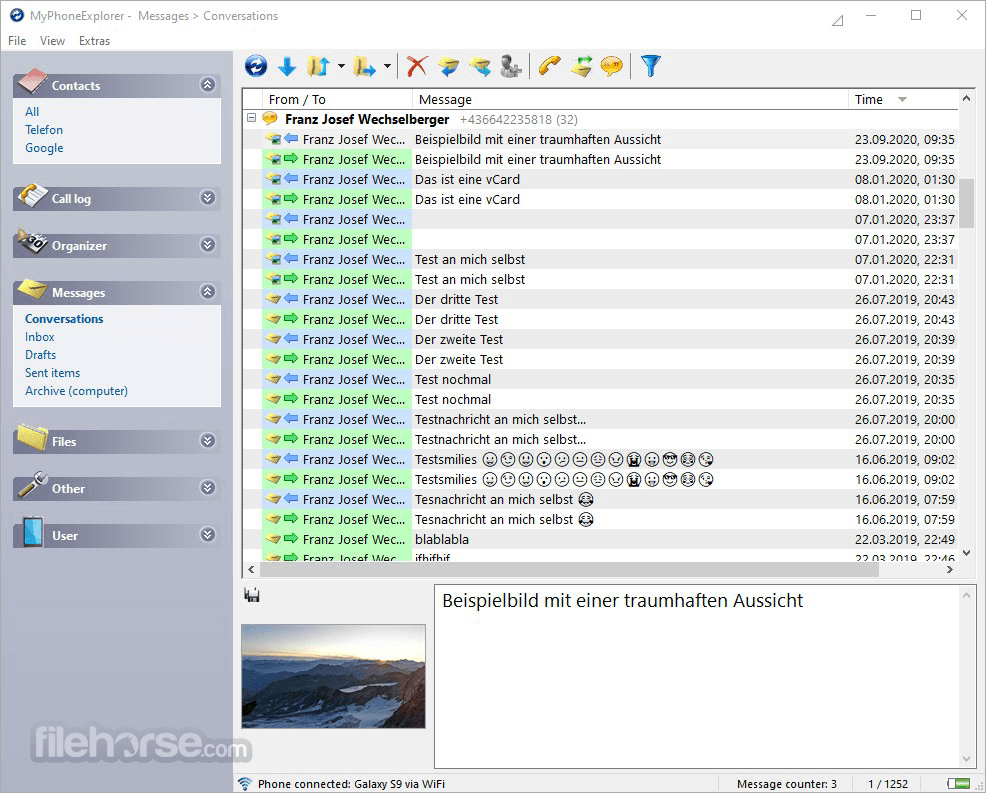 MyPhoneExplorer 畫面截圖 4