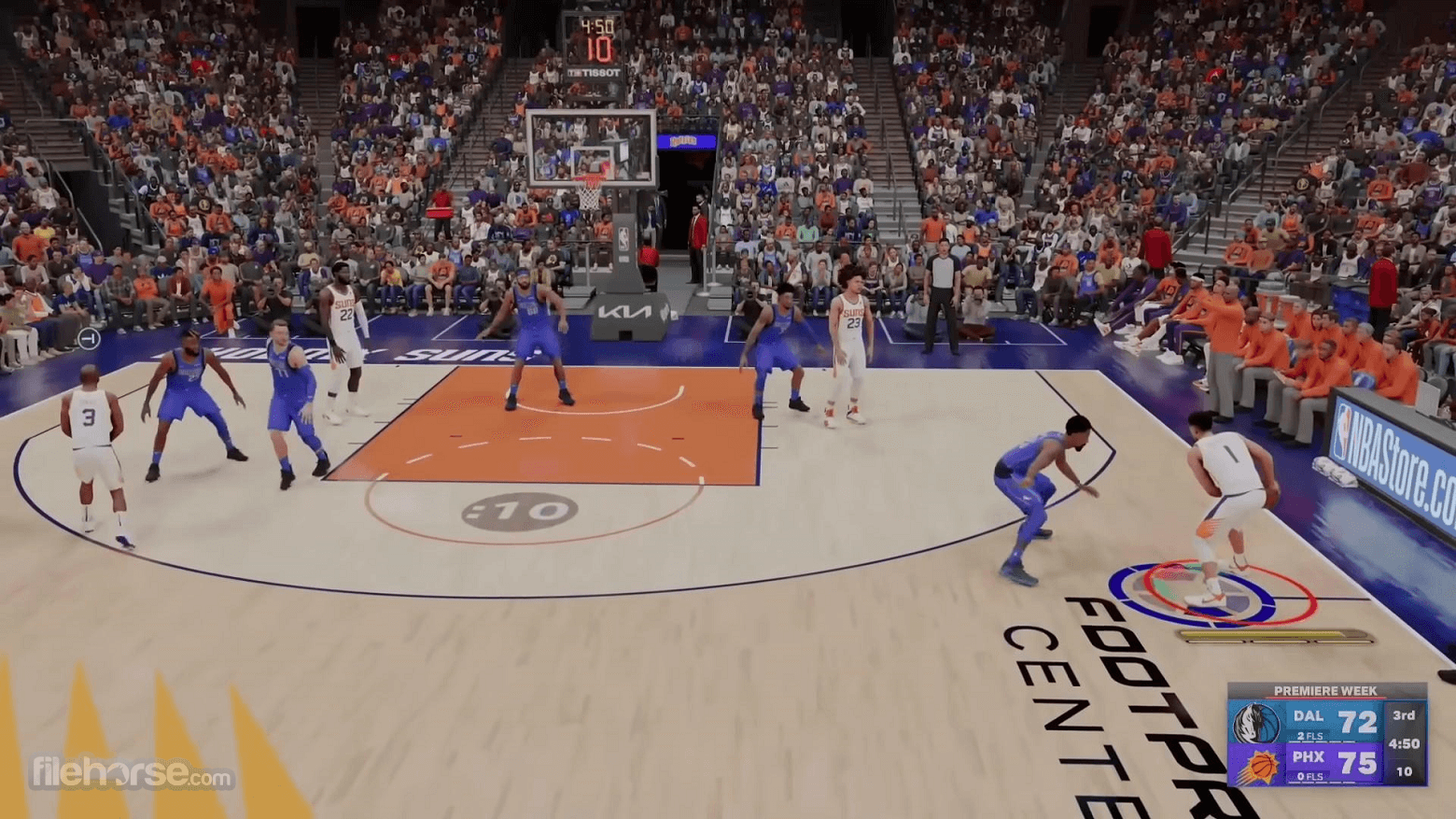 NBA 畫面截圖 1