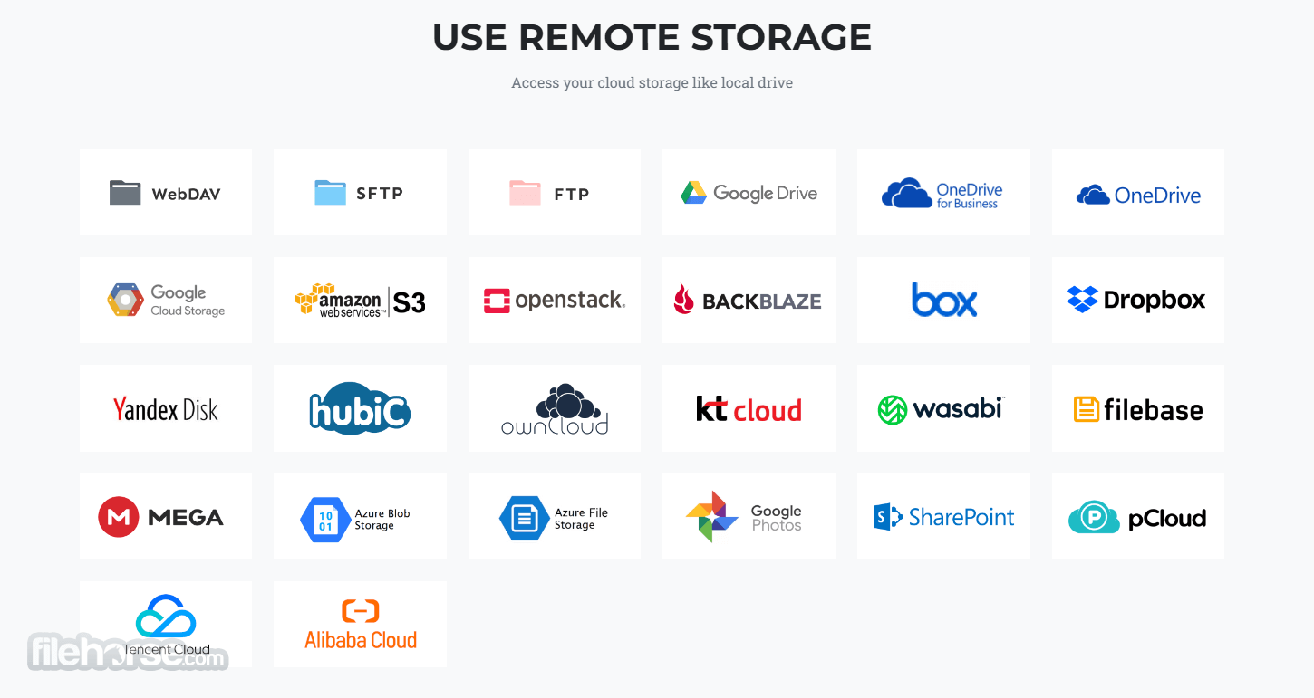 NetDrive 畫面截圖 1