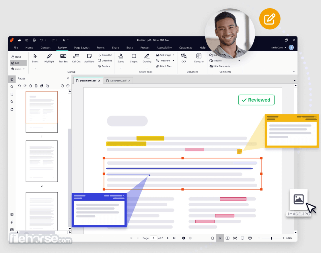 Nitro Pro - PDF Editor & eSign Software 畫面截圖 1