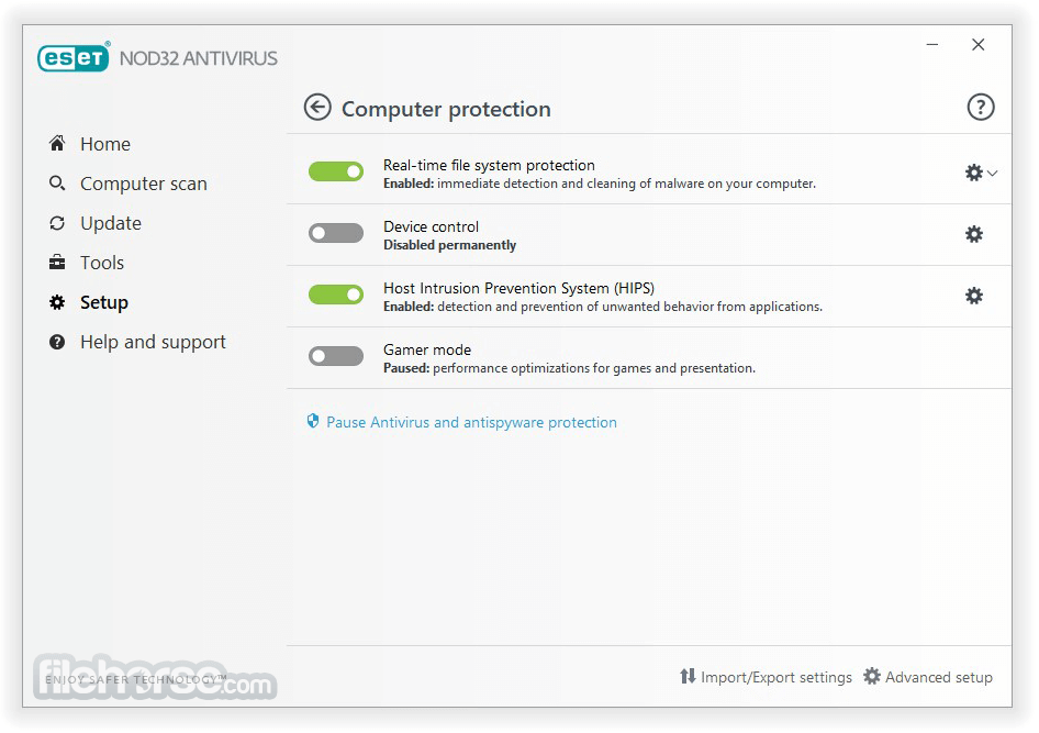 NOD32 AntiVirus 19.2.7.0 (64-bit) 畫面截圖 4