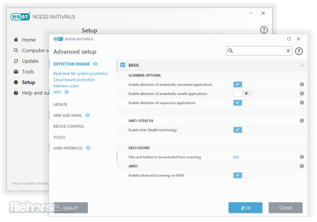 NOD32 AntiVirus 19.2.7.0 (64-bit) 畫面截圖 5