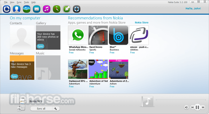 Nokia Suite 畫面截圖 1