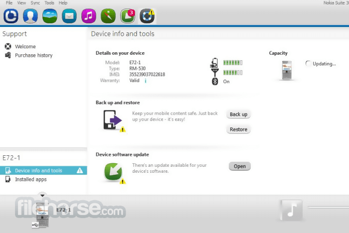 Nokia Suite 畫面截圖 3