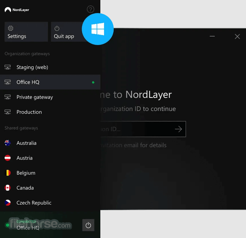 NordLayer 畫面截圖 2