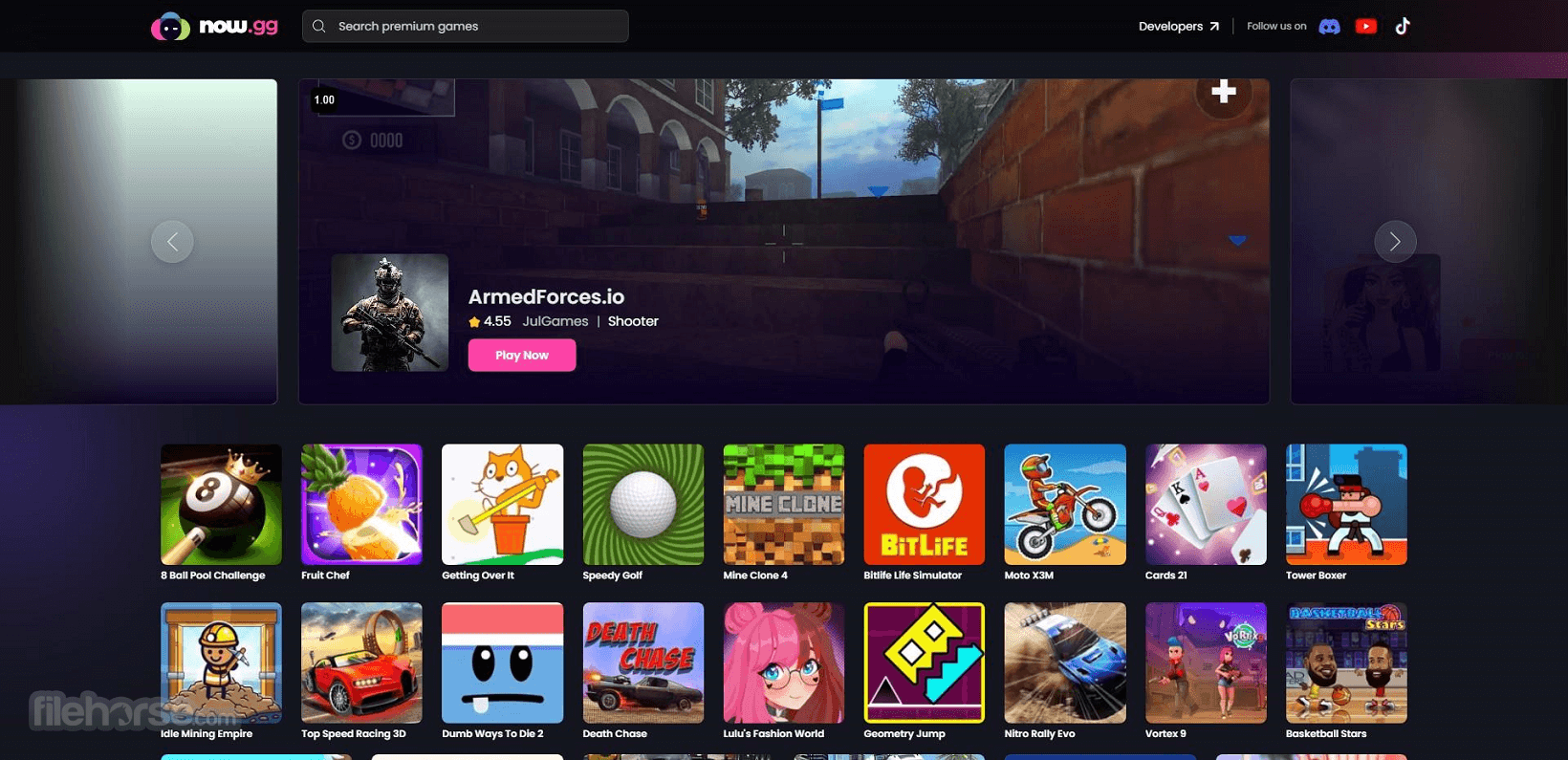 Now.gg - Play Online on Browser (InstaPlay) 畫面截圖 1