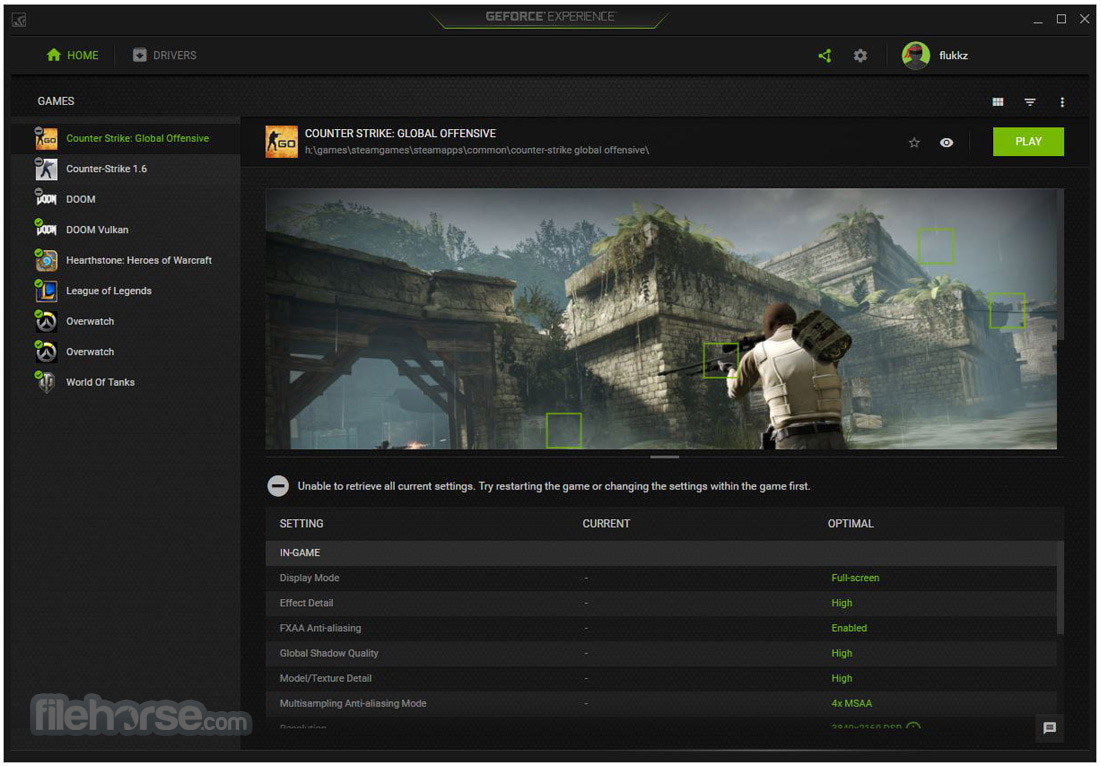 NVIDIA GeForce Experience 畫面截圖 1