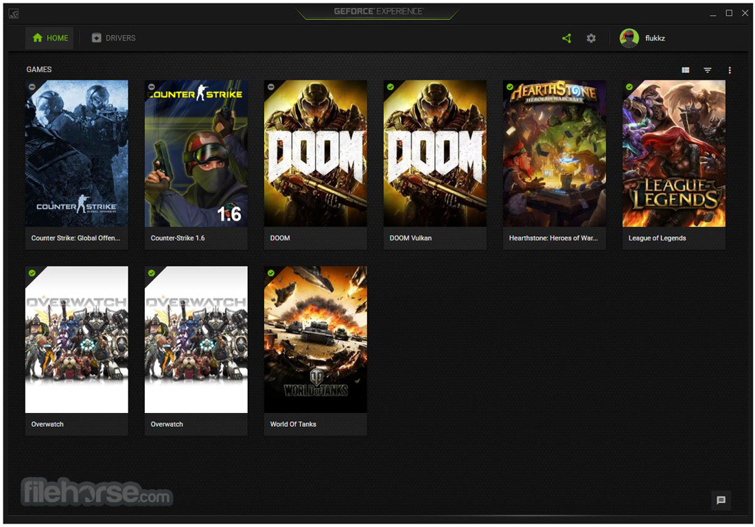 NVIDIA GeForce Experience 畫面截圖 2