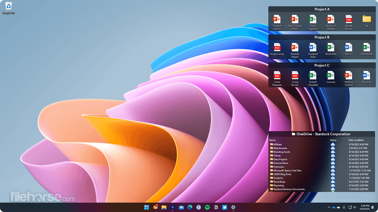 Object Desktop 畫面截圖 2