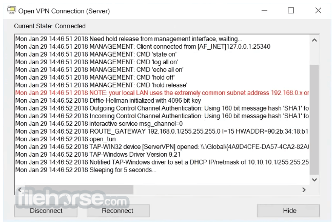 OpenVPN 2.7.6 (32-bit) 畫面截圖 1